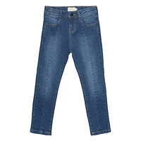 Jeans Straight Fit Fleur 7-14ans