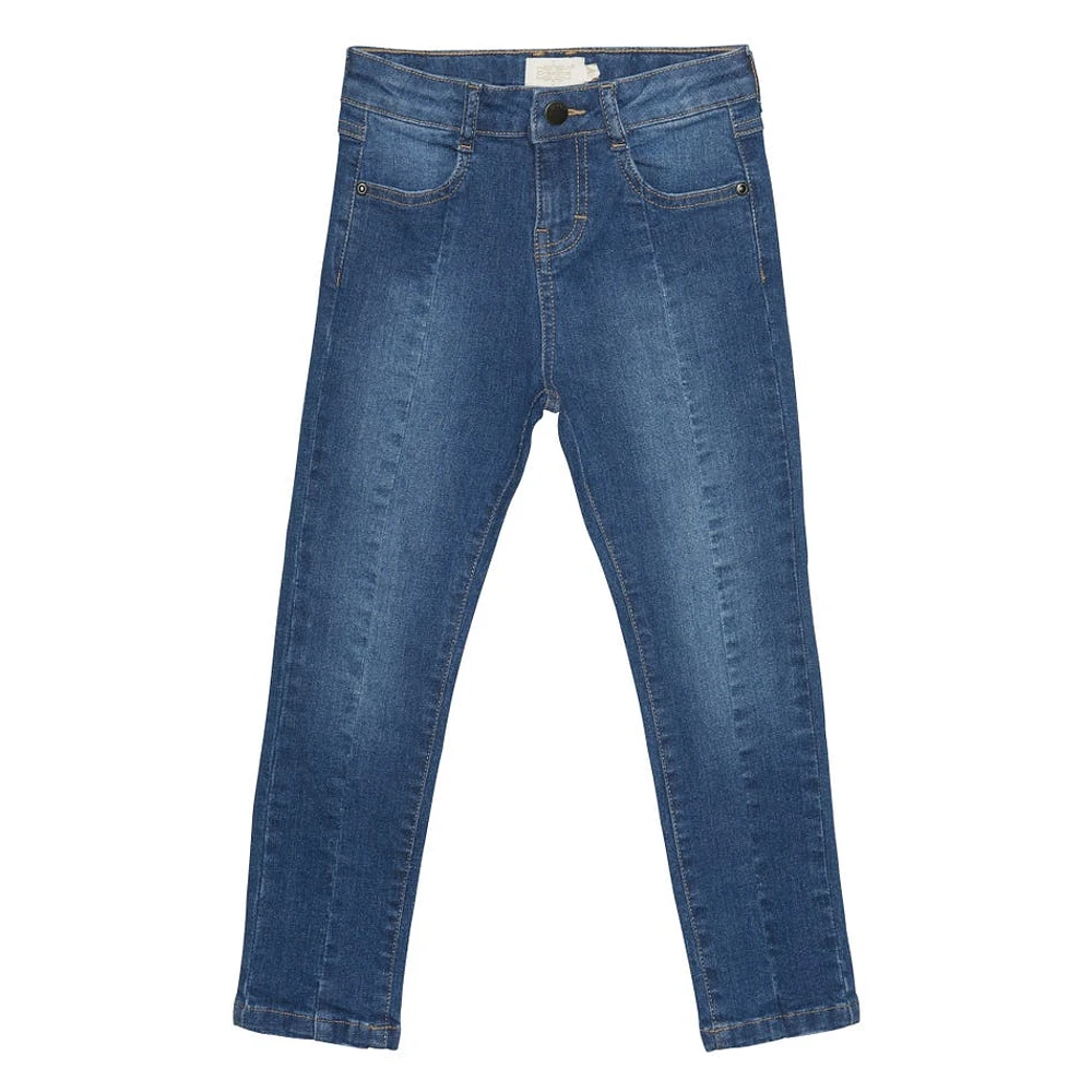 Jeans Straight Fit Fleur 7-14ans