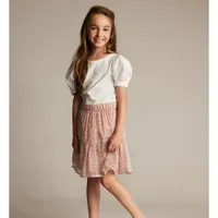 Small Flower Skirt 7-14y