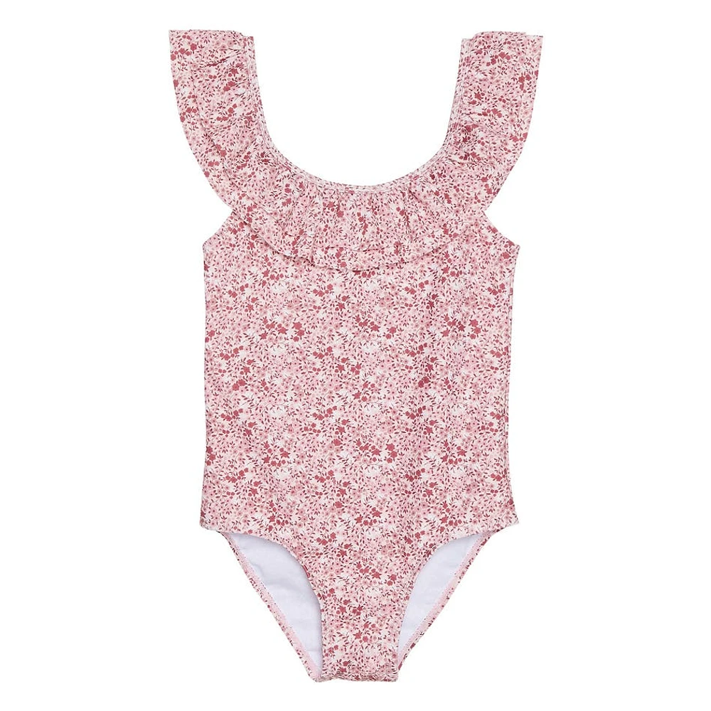 Maillot UV Fleur 4-14ans