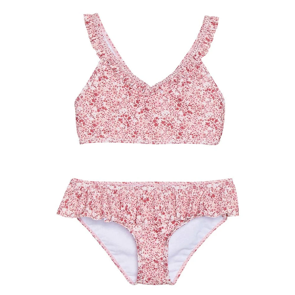 Bikini UV Fleur 4-14ans