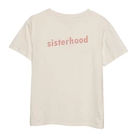 Sisterhood T-shirt 6-14y