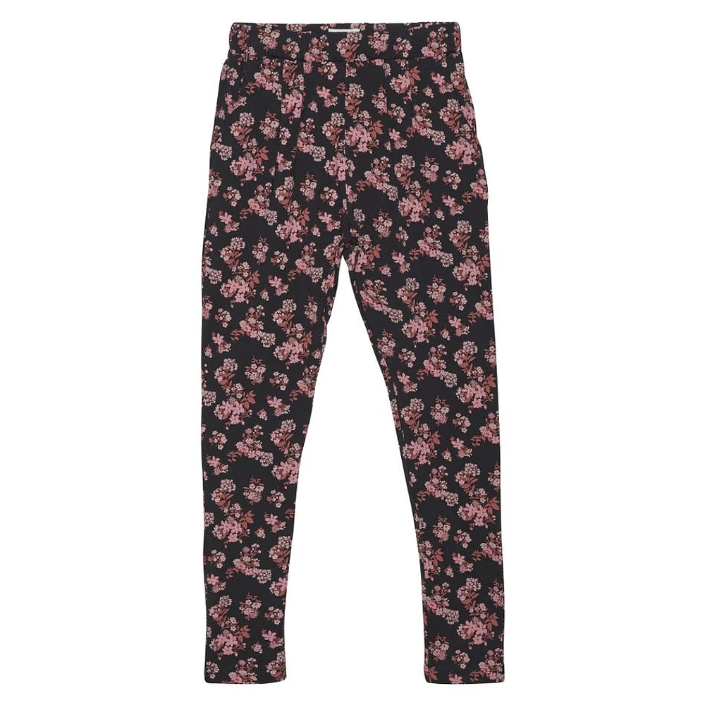 Pantalon Jersey Floral 7-14ans