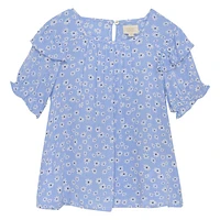 Blouse Fleurs 4-12ans