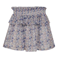 Lurex Flower Skirt 7-12