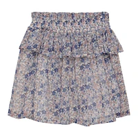 Lurex Flower Skirt 7-12