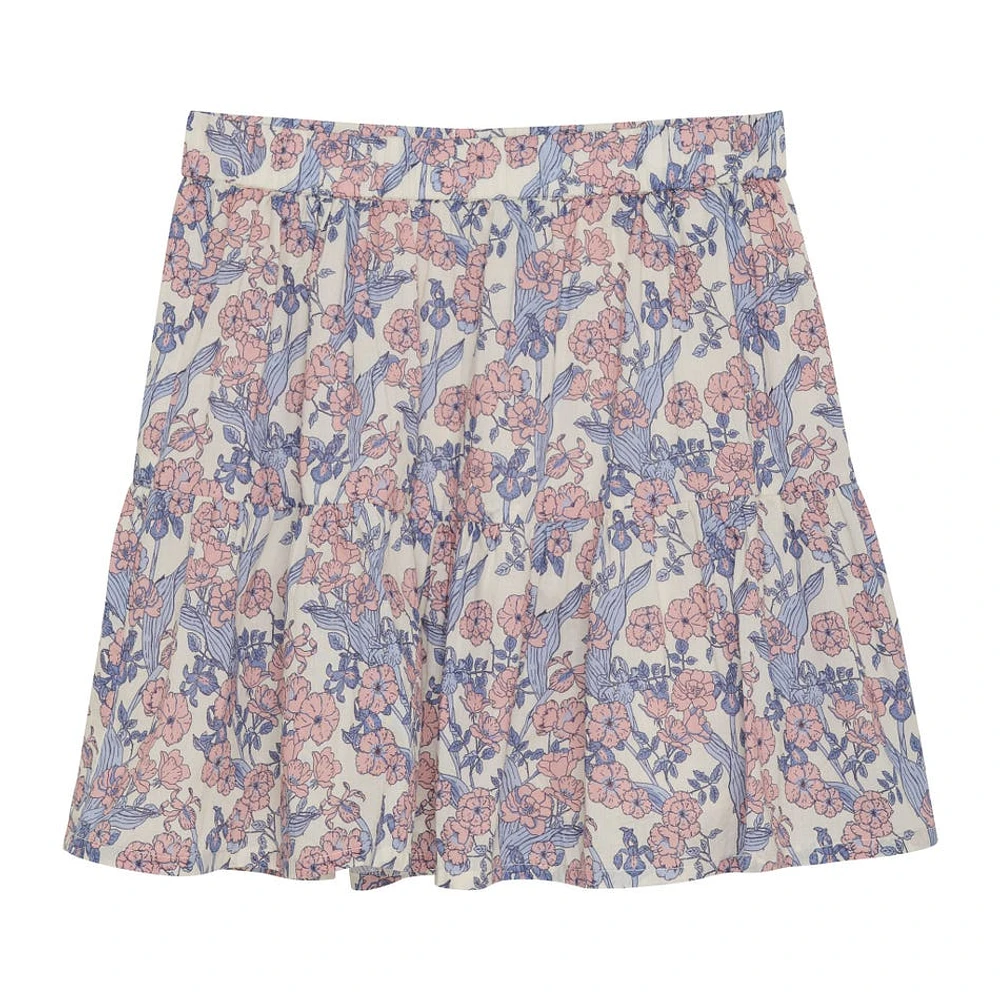 Cotton Flower Skirt 4-14y