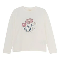 Flower T-shirt 7-14y