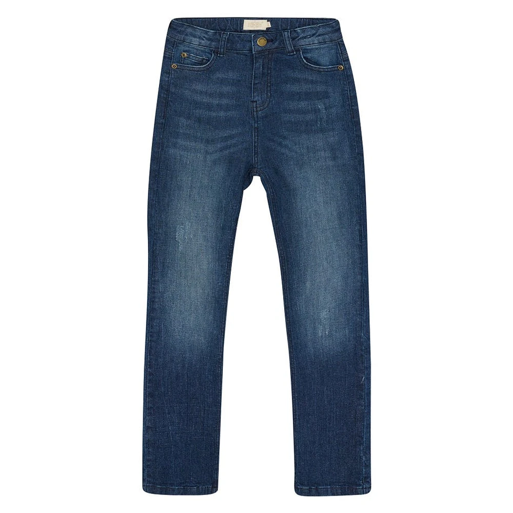 Jeans Coupe Droite 7-14ans