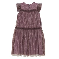 Sparkle Mesh Dress 7-14y