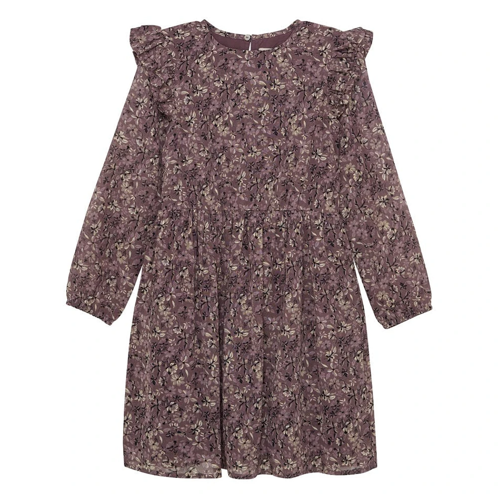 Robe Dobby Fleurs 7-14ans