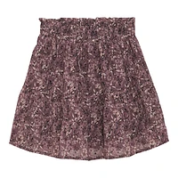 Dobby Flower Skirt 7-14y