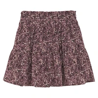 Dobby Flower Skirt 7-14y