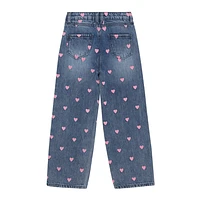 Wide Denim Jeans 7-14y