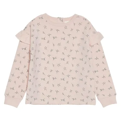 Flower Sweatshirt 2-6y