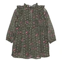 Robe Pois Fleurs 2-6ans