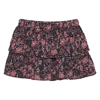 Flower Dobby Skirt -6y