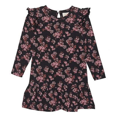 Robe Jersey Floral 3-6ans