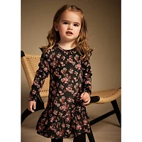 Robe Jersey Floral 3-6ans