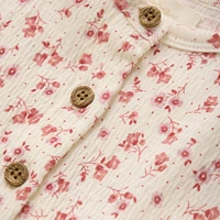 Robe Crêpe Fleurs 2-6ans