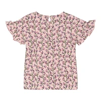 Frill Flower T-shirt 2-6y