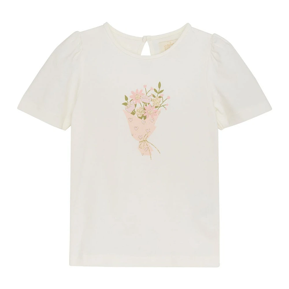 Flower Bouquet T-shirt 2-6y