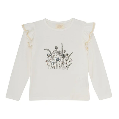 T-shirt Champs Fleurs 3-6ans