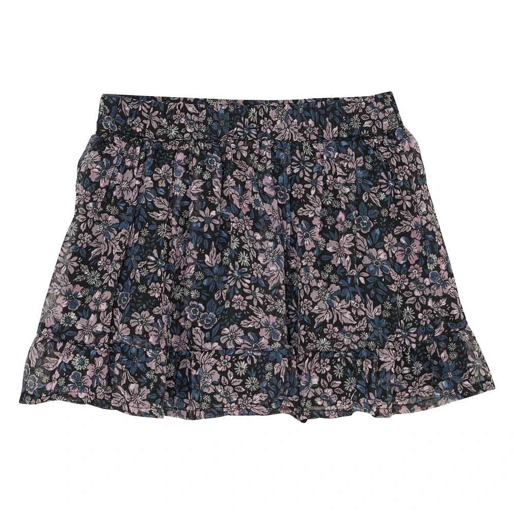 Flower Dobby Skirt 3-6y