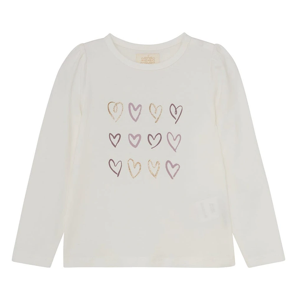 Hearts T-Shirt 2-6y