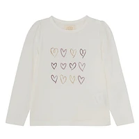 Hearts T-Shirt 2-6y