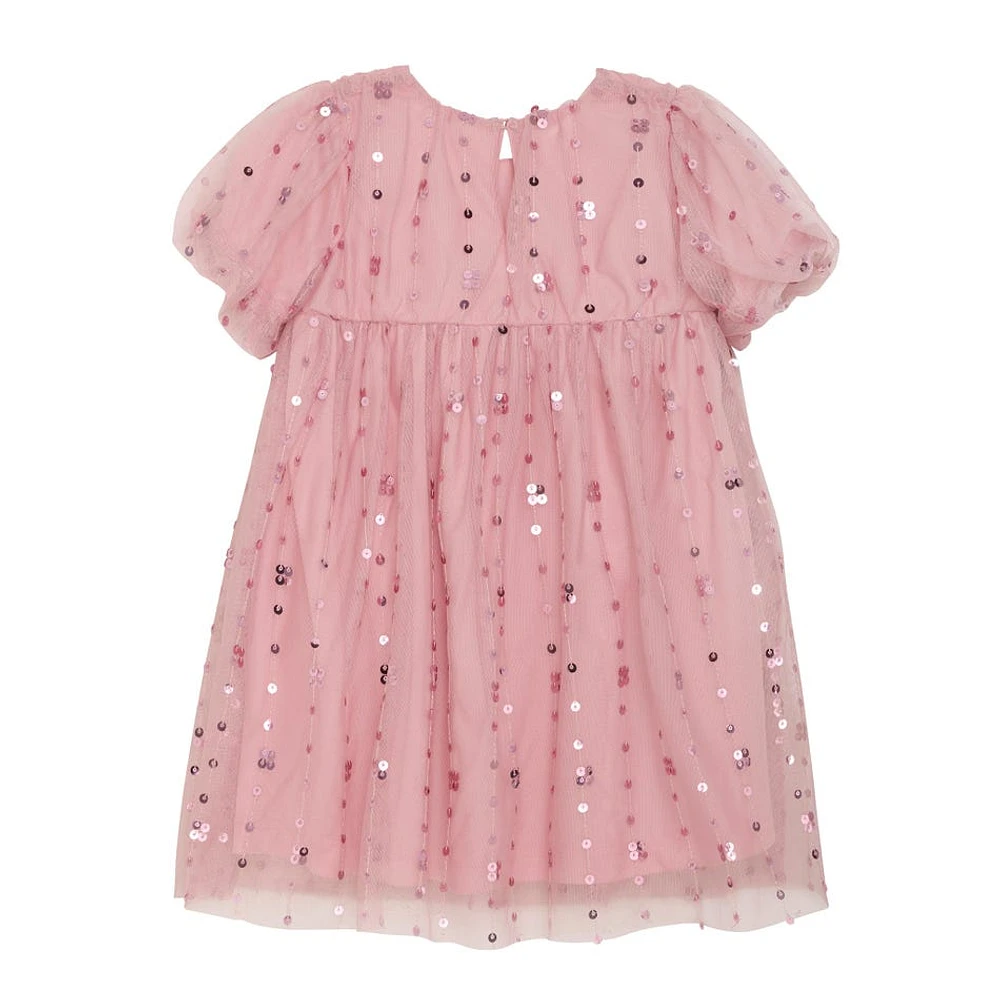 Robe Mesh Paillette 2-5ans