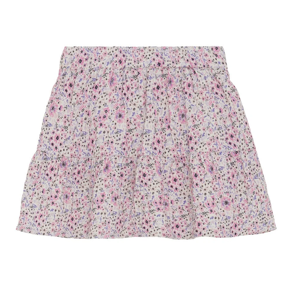 Flower Print Skirt 2-6y