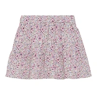 Flower Print Skirt 2-6y