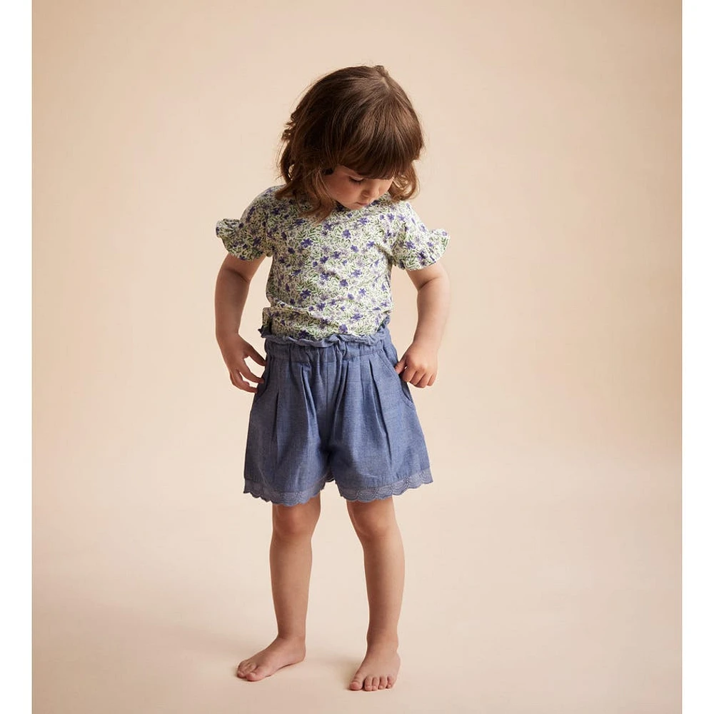 Short Chambray 2-6ans