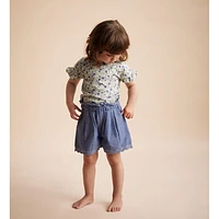 Chambray Shorts 2-6y