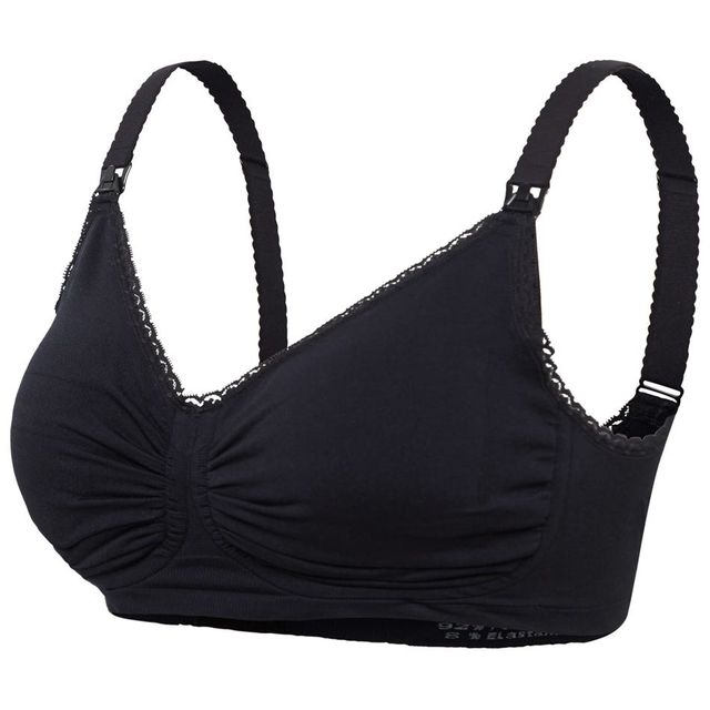 Maternity Full-Coverage Soft-Knit Nursing Bra