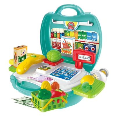 Organic Food Suitcase 23 Pieces Playset