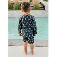 Wyatt UV Sunsuit 2-5y