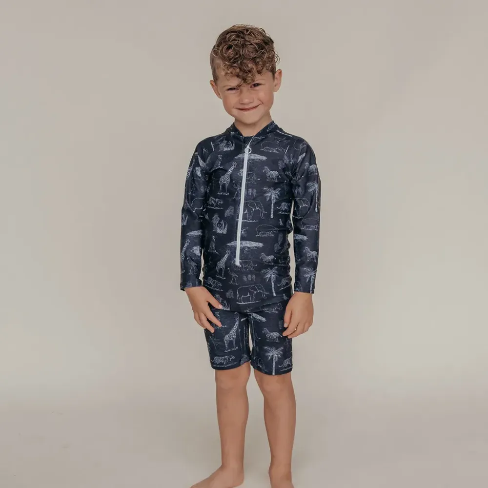 Chalk Animal UV Sunsuit 2-5y