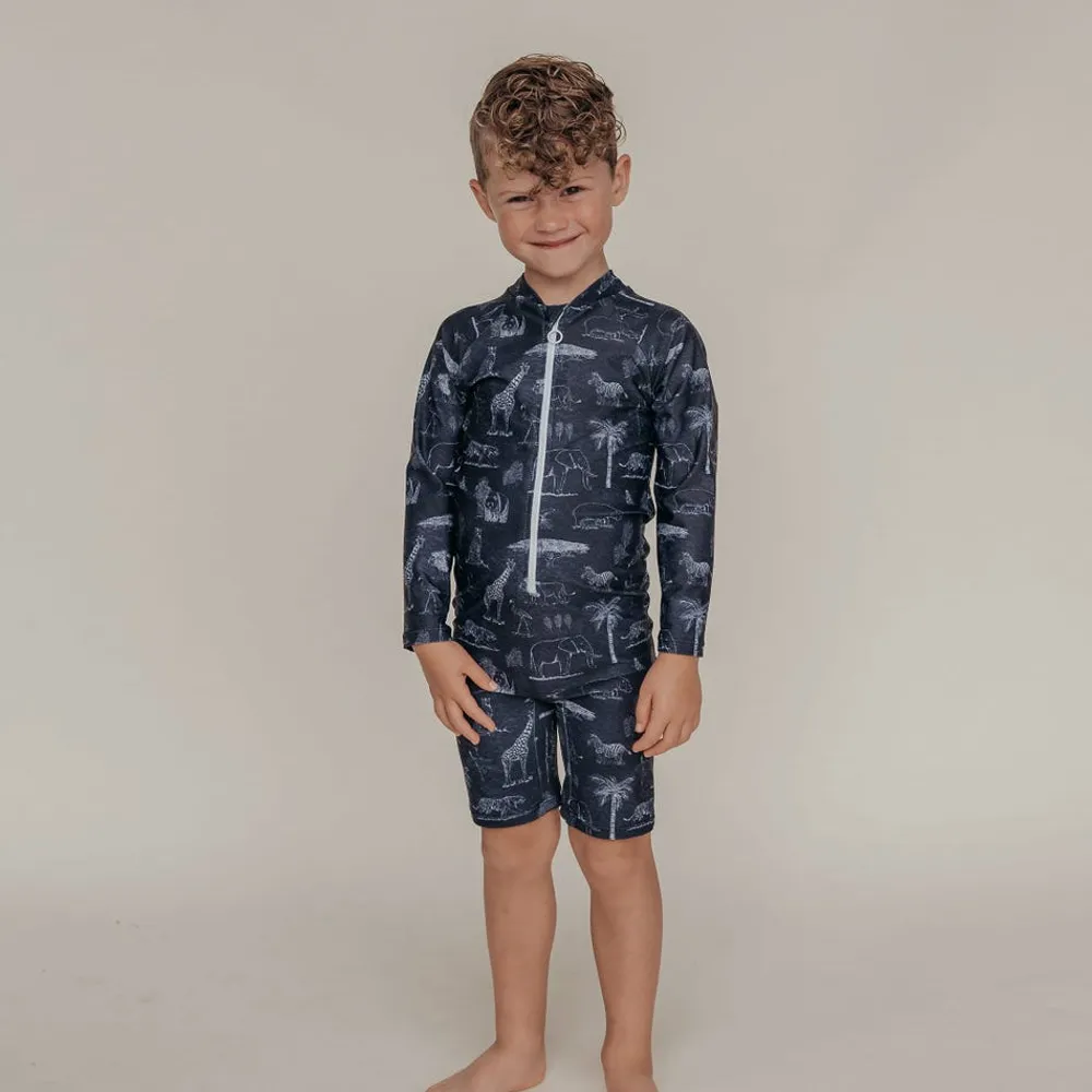 Chalk Animal UV Sunsuit 2-5y