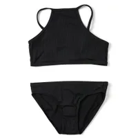 Lux Rib Bikini 8-14y