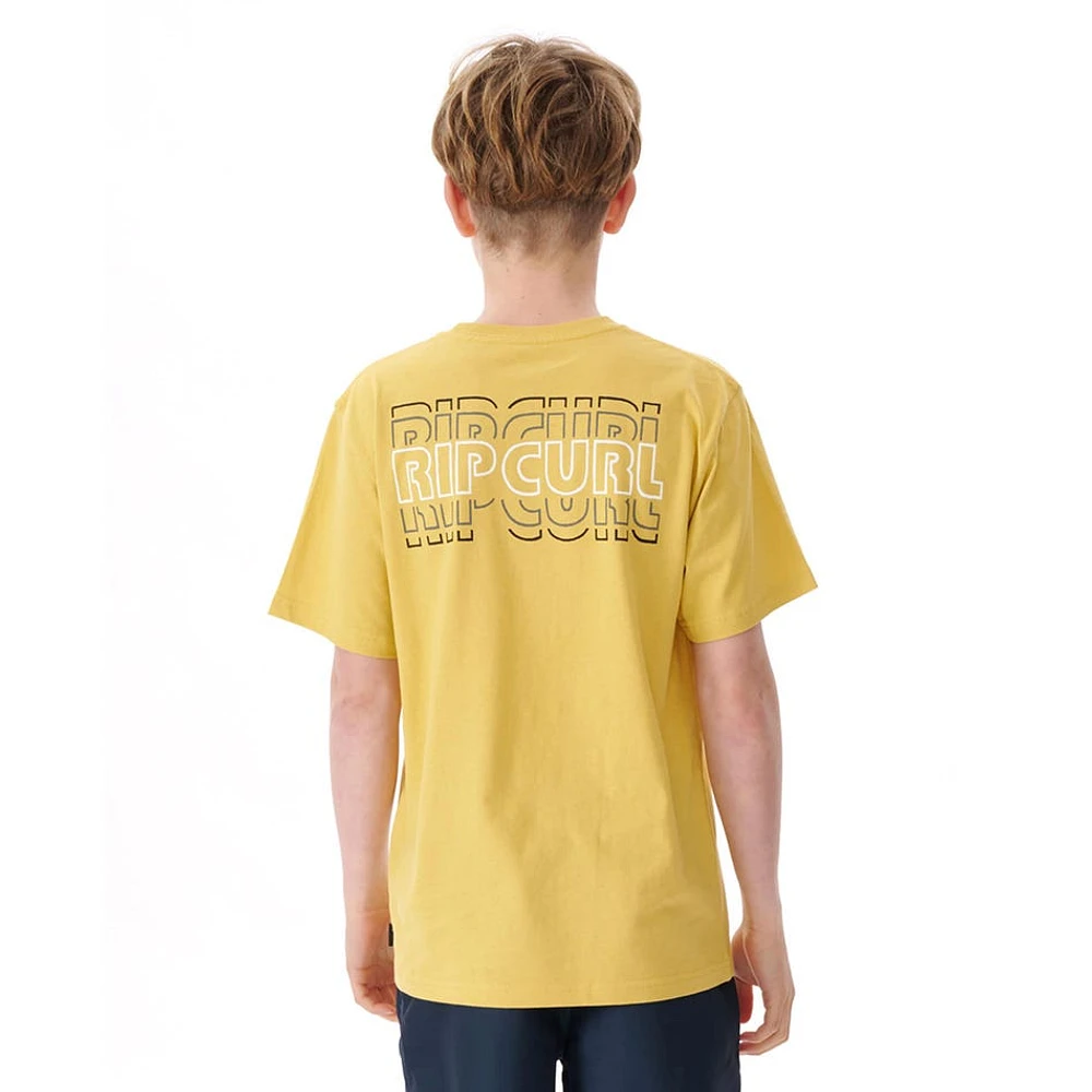 T-shirt Surf Revival Logo 8-14ans