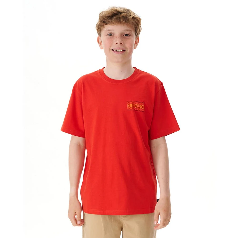 T-shirt Surf Revival Logo 8-14ans