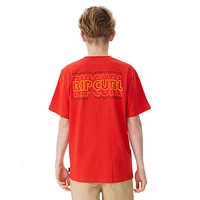 T-shirt Surf Revival Logo 8-14ans