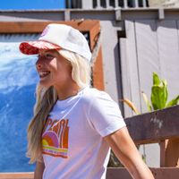 Sun Rays Trucker Hat 8-16y