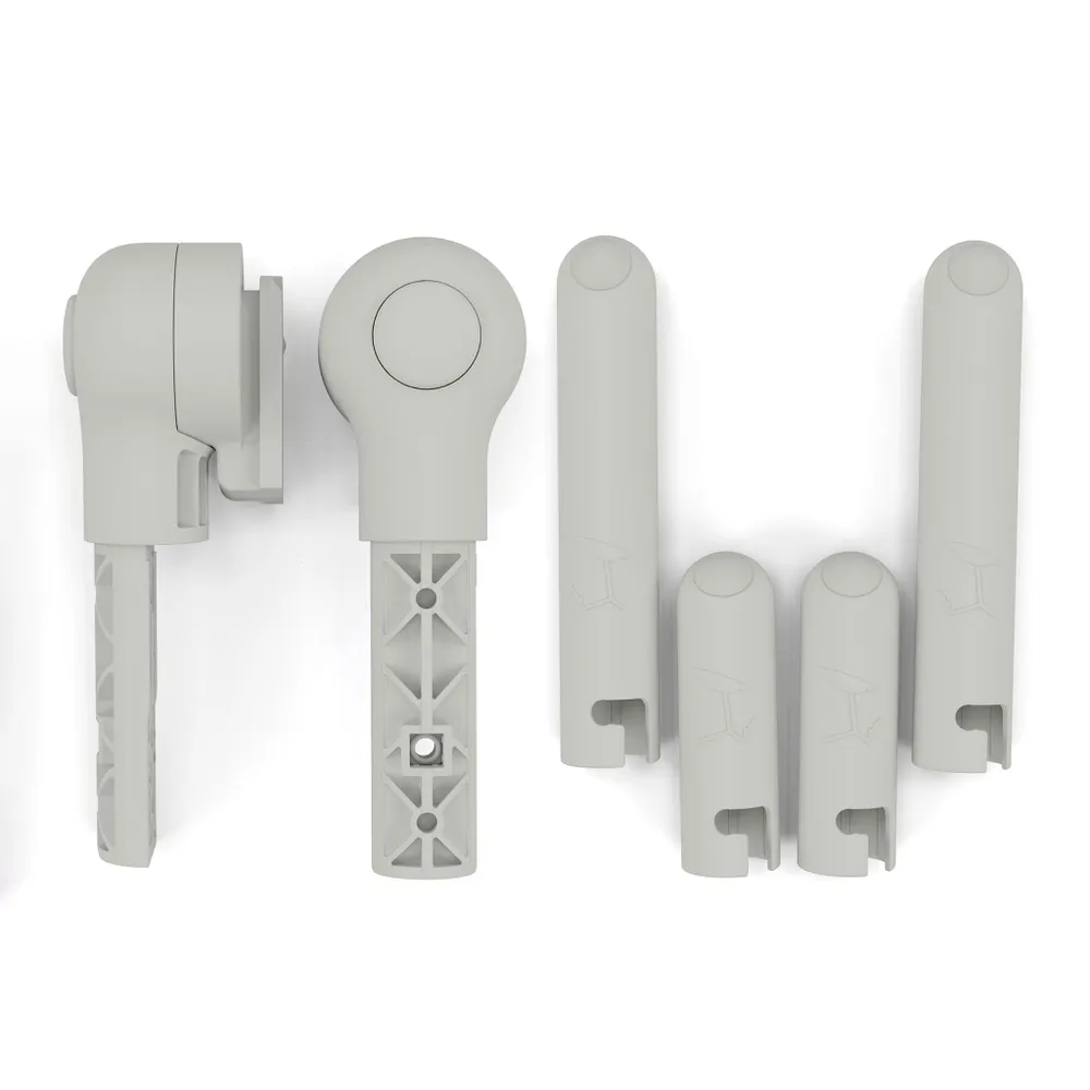 LEMO 2 Adapter Set - Light Grey