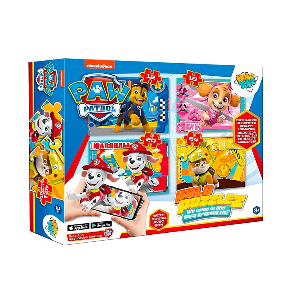 Puzzle 4-in-1 Paw Patrol