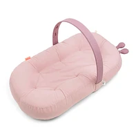 Coussin pour Bébé avec Arche d'Activité - Rose Powder