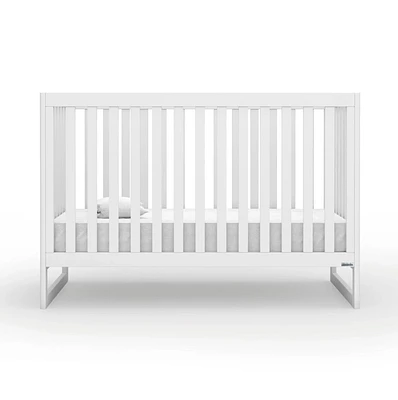 Austin 3-In-1 Convertible Crib - White