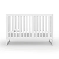 Austin 3-In-1 Convertible Crib - White